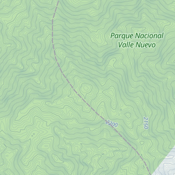 Map of Loma El Pichón