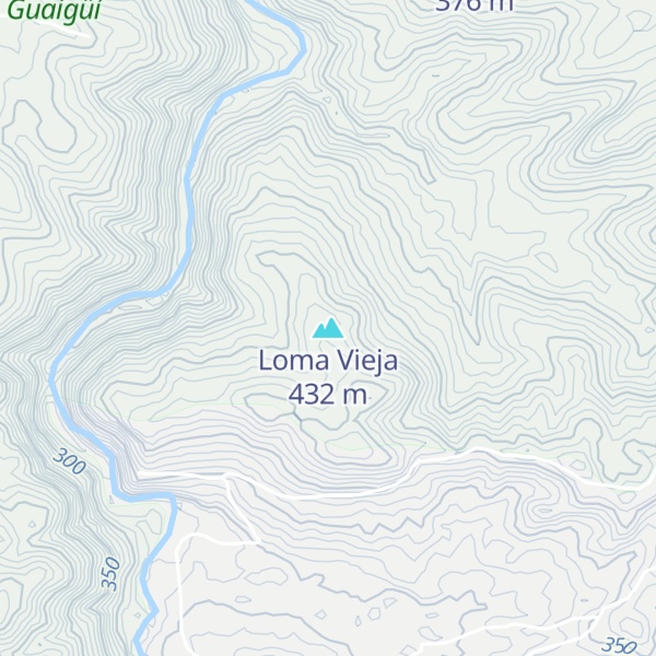 Map of Loma Vieja