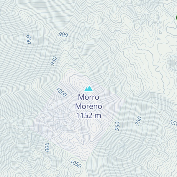 Map of Morro Moreno