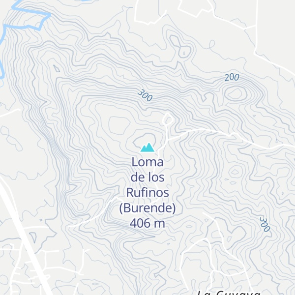 Map of Loma de los Rufinos (Burende)
