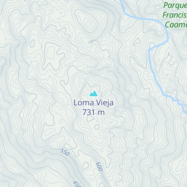 Map of Loma Vieja