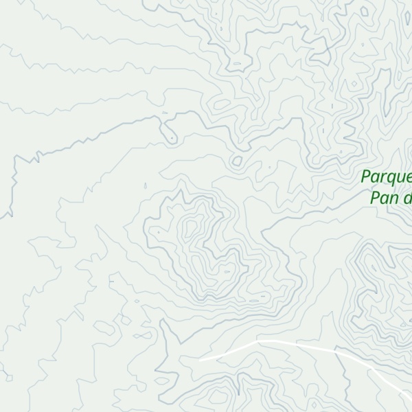 Map of Cerro Morado
