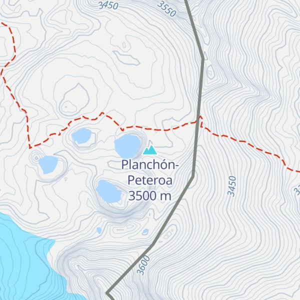 Map of Planchón-Peteroa