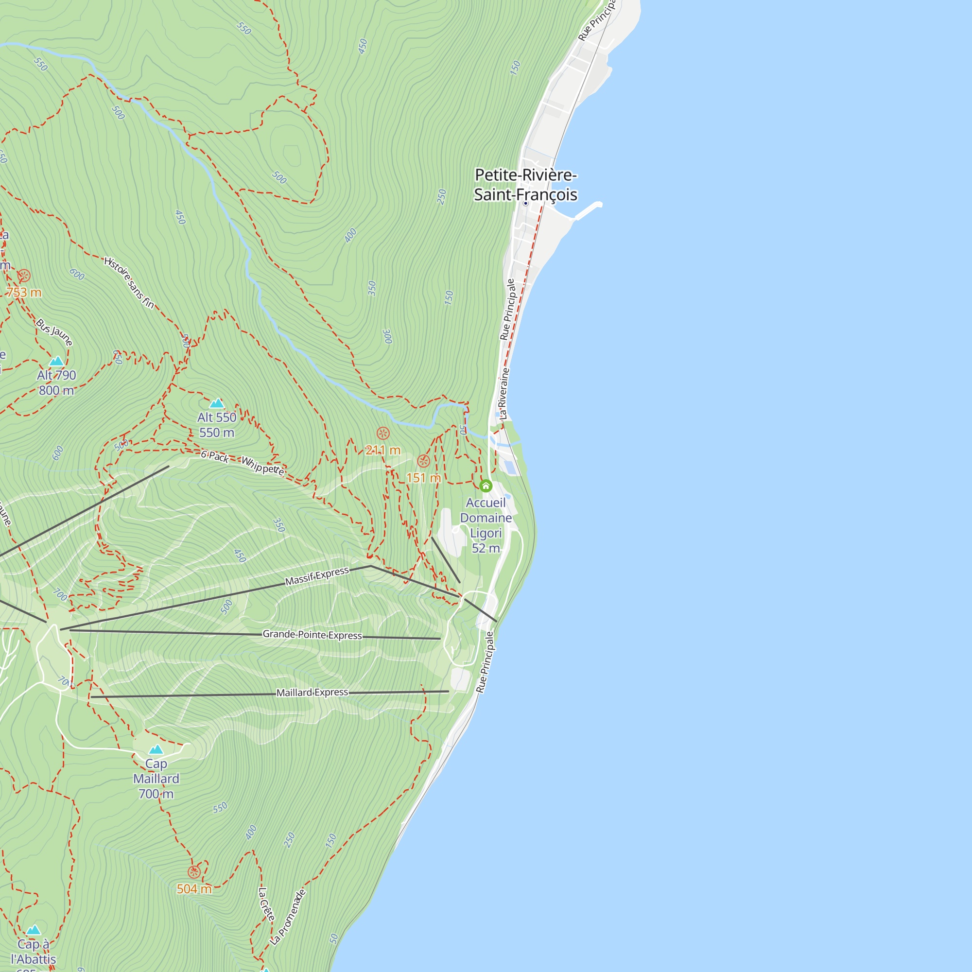 Accueil Domaine Ligori map