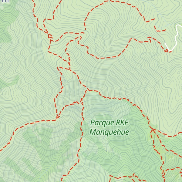 Map of Cerro Manquehue