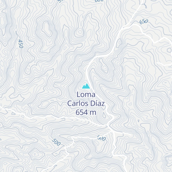Map of Loma Carlos Díaz