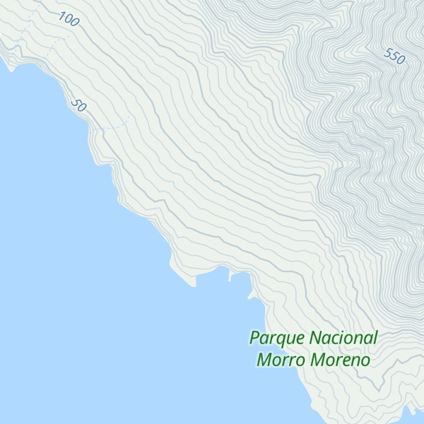 Map of Roca Blanca
