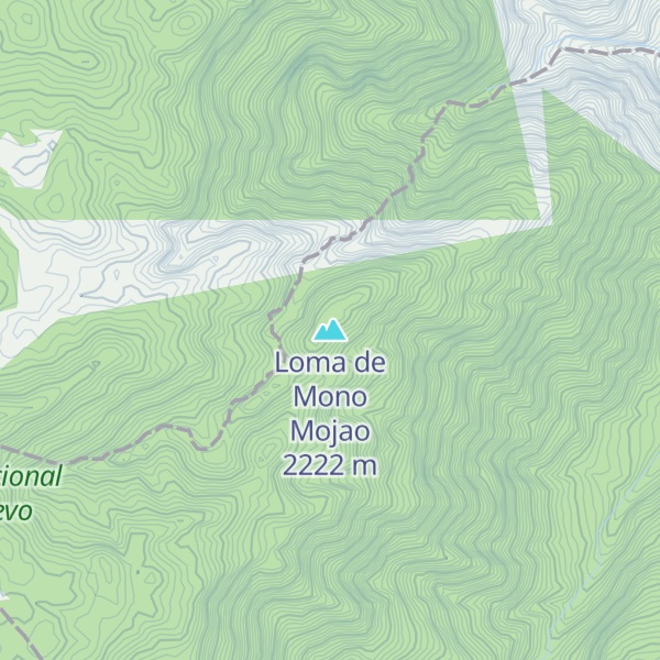 Map of Loma de Mono Mojao