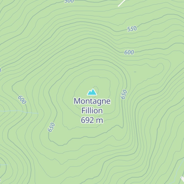 Map of Montagne Fillion