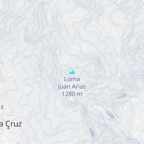 Map of Loma Juan Arias