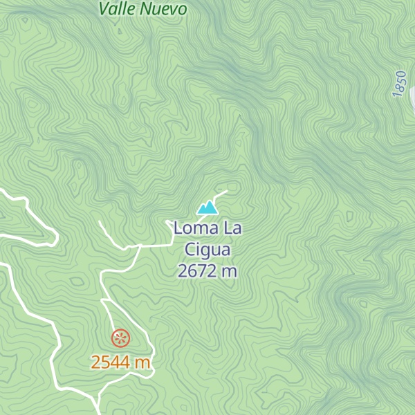 Map of Loma La Cigua