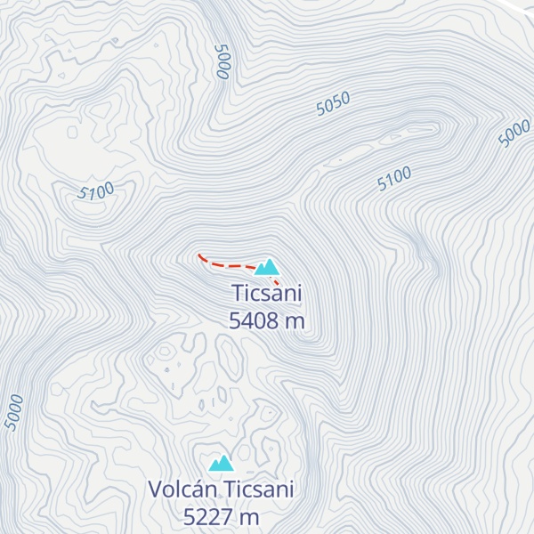 Map of Ticsani
