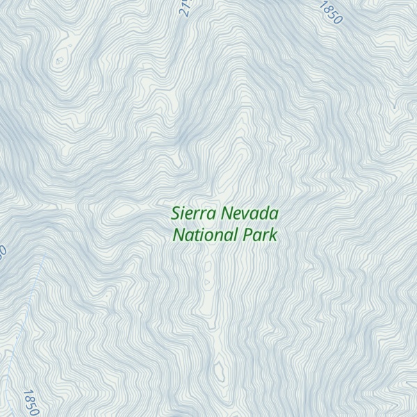 Map of Cerro Los Muchachos