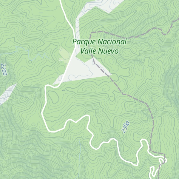 Map of Alto de la Lechuga