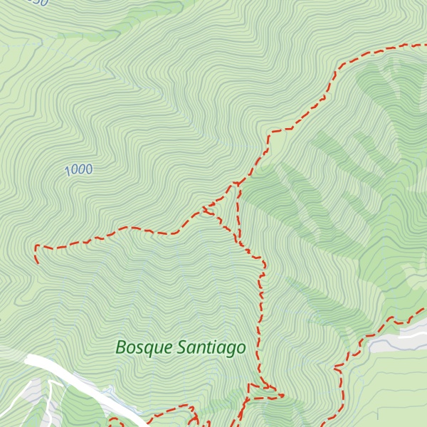 Map of Cerro El Carbón