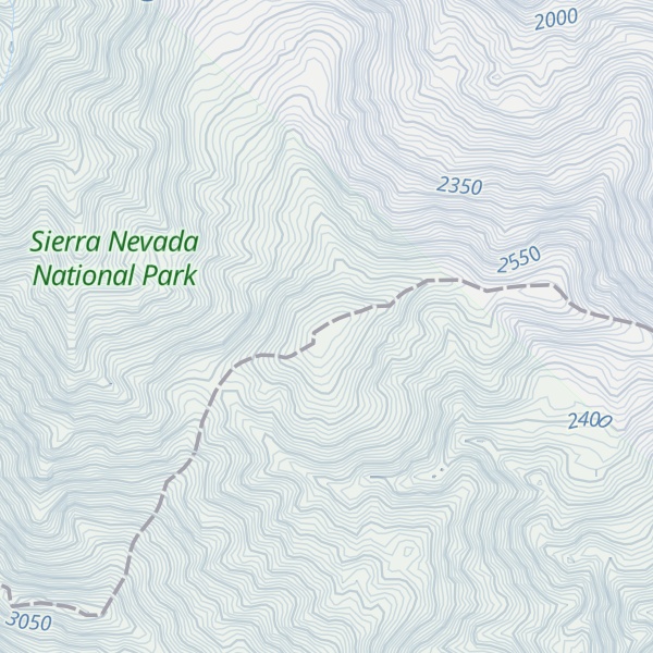 Map of Cerro El Alambique