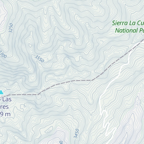 Map of Cerro Boquerón