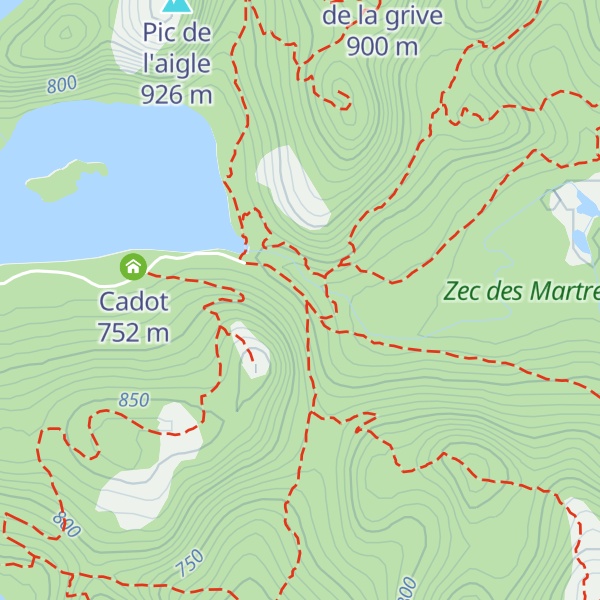 Map of Ecureuil