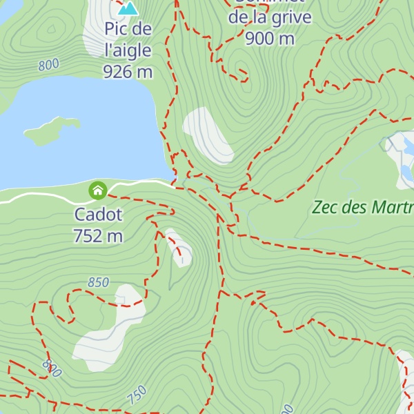 Map of Caribou