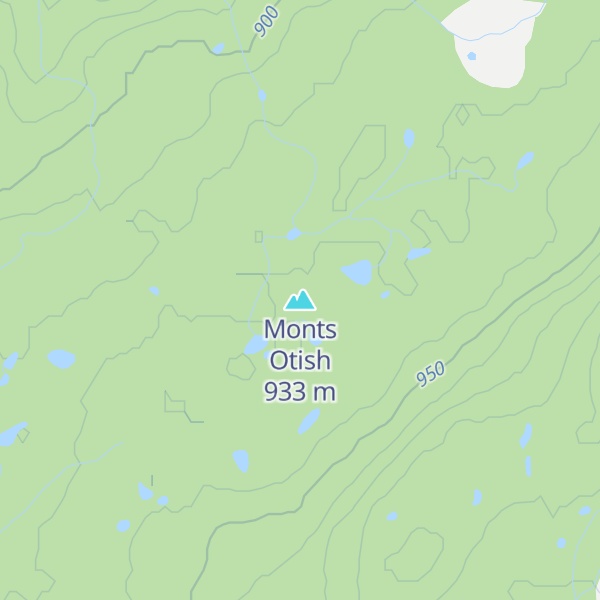 Map of Monts Otish