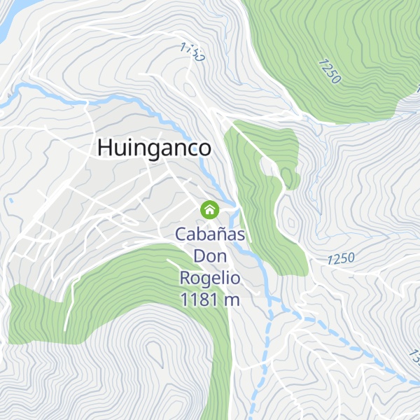 Map of Cabañas Don Rogelio