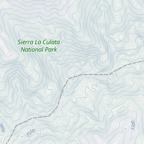 Map of Pico Las Flores