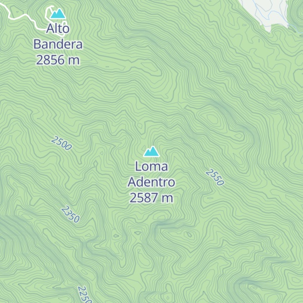 Map of Loma Adentro