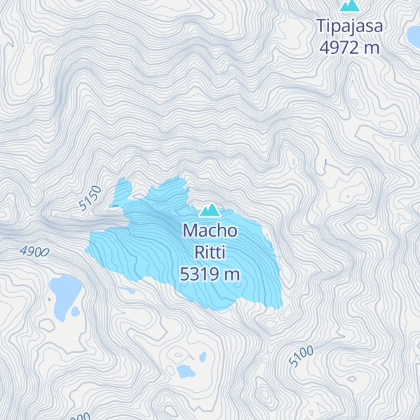Map of Macho Ritti