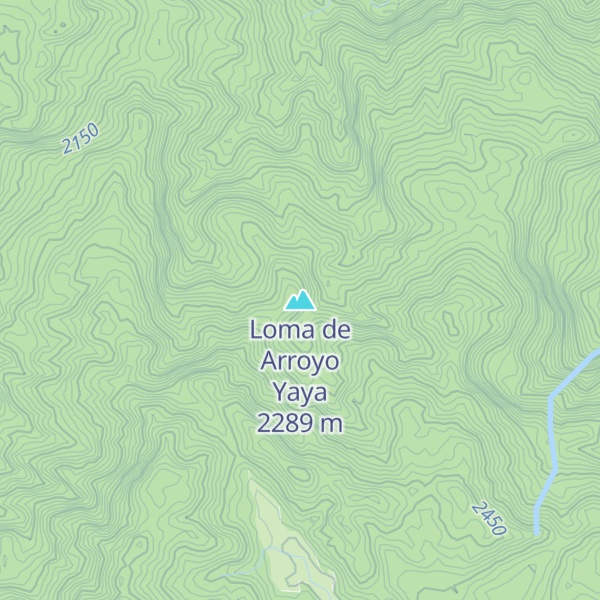 Map of Loma de Arroyo Yaya