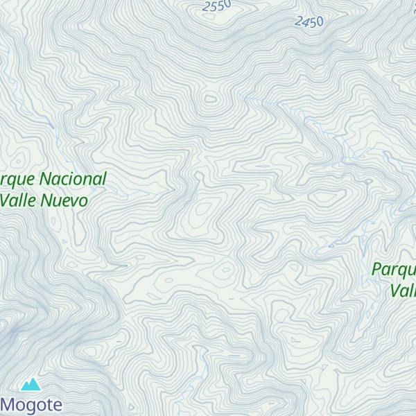 Map of Loma Pino Atravesado