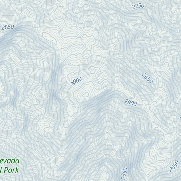 Map of Cerro Las Chorreras