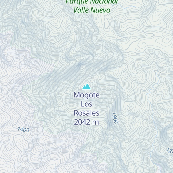 Map of Mogote Los Rosales
