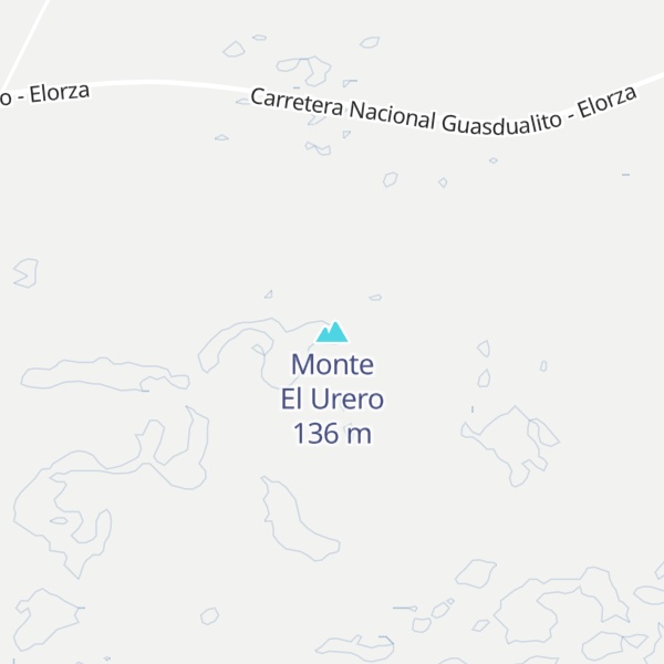 Map of Monte El Urero