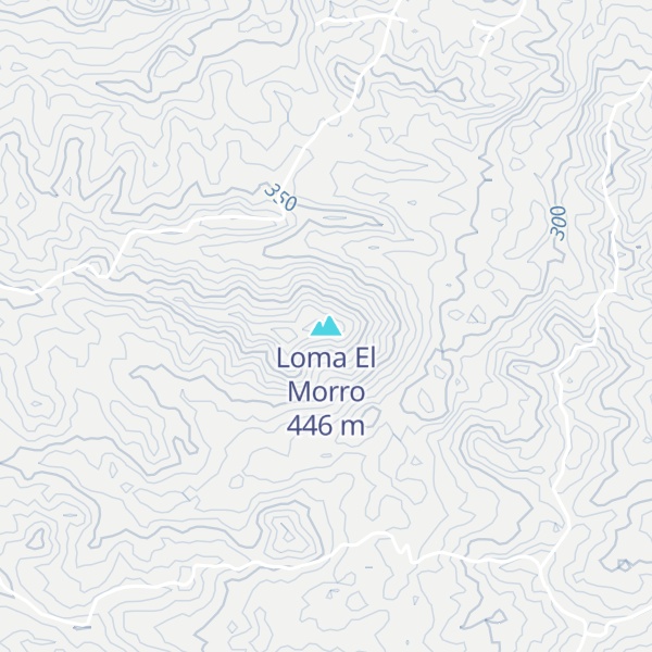 Map of Loma El Morro