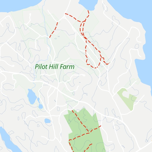 Map of Pilot Hill