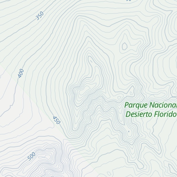 Map of Cerro Normilla