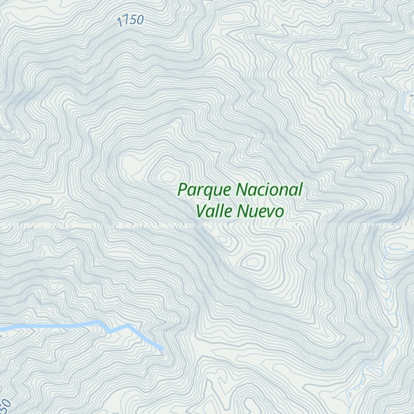 Map of Loma Los Paredones