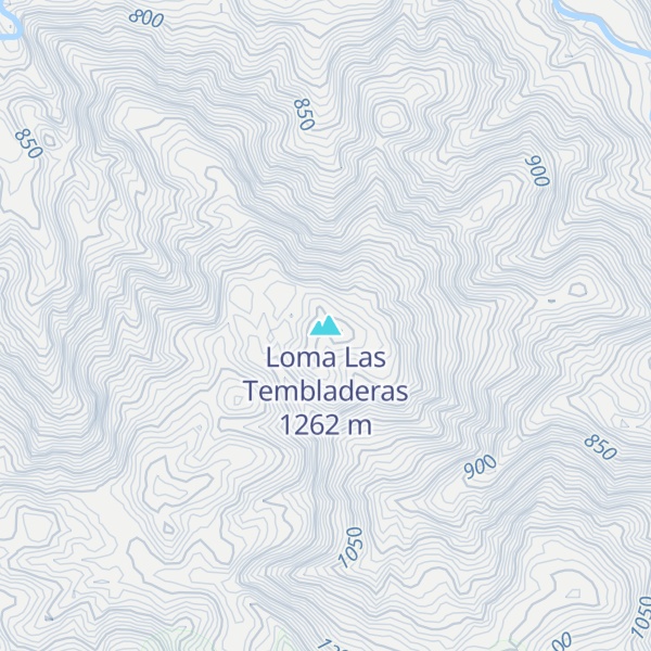 Map of Loma Las Tembladeras
