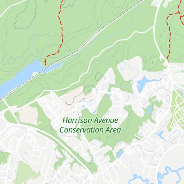 Map of Railcut Hill