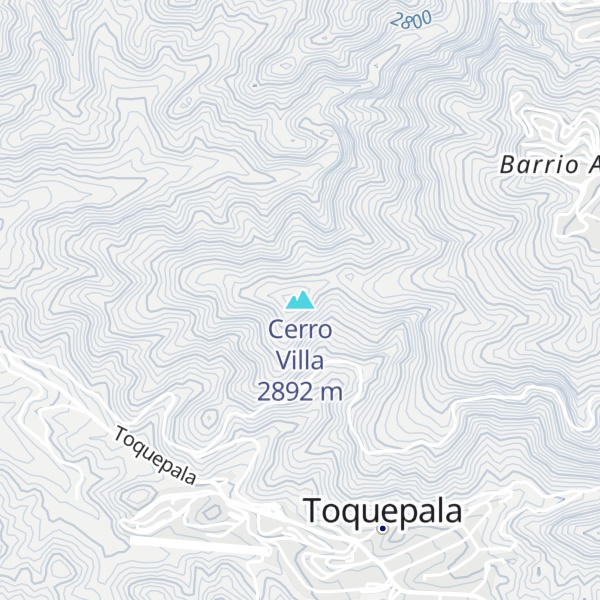 Map of Cerro Villa