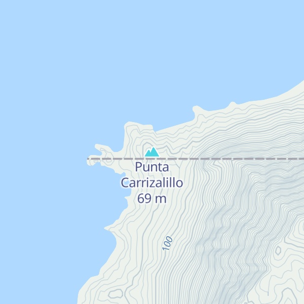 Map of Punta Carrizalillo