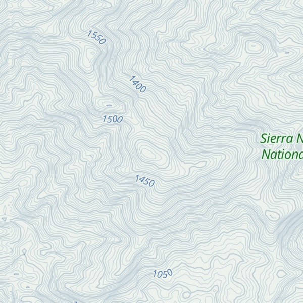 Map of Cerro La Cumiosa