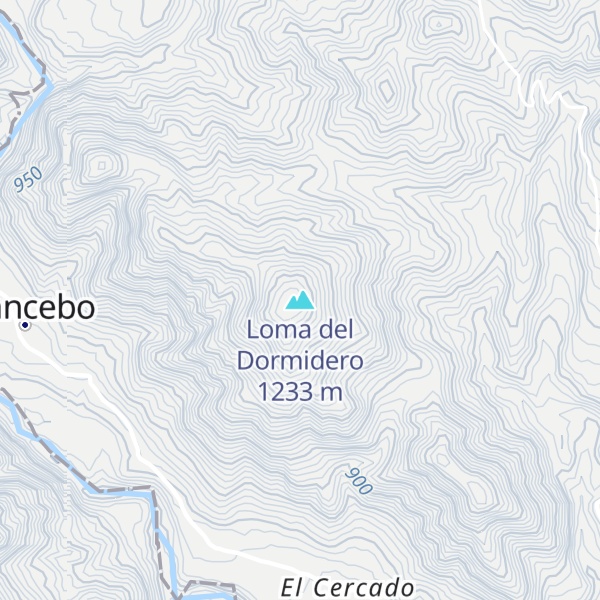 Map of Loma del Dormidero