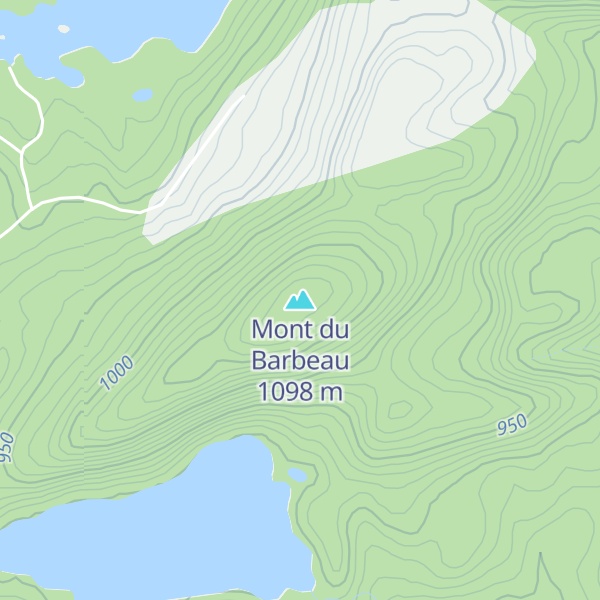 Map of Mont du Barbeau