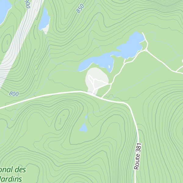 Map of Accueil ZEC des Martres