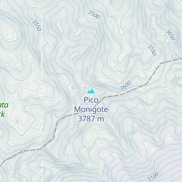 Map of Pico Monigote