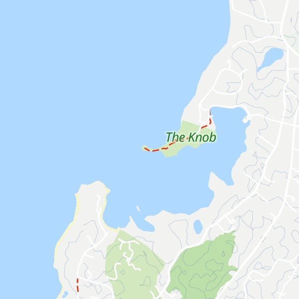 Map of The Knob