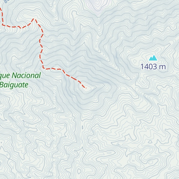 Map of El Mogote