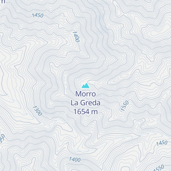 Map of Morro La Greda