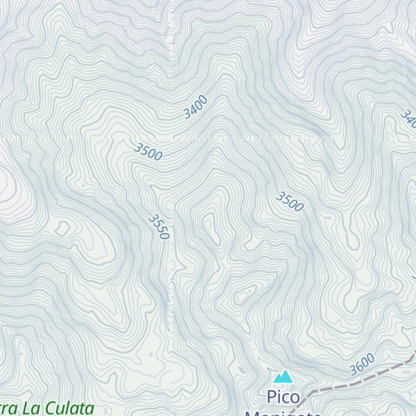 Map of Cerro Potrerito